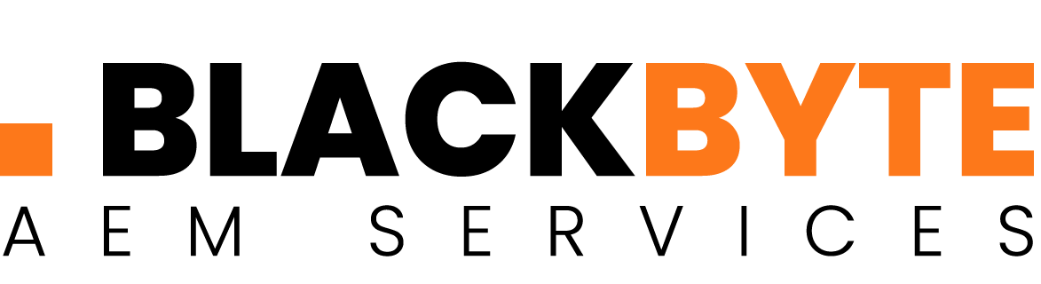 BLACKBYTE AEM Services Logo